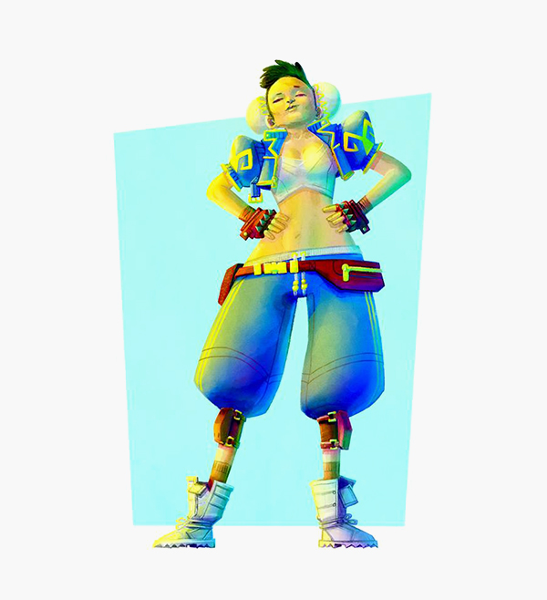 luchadora street fighter chunli